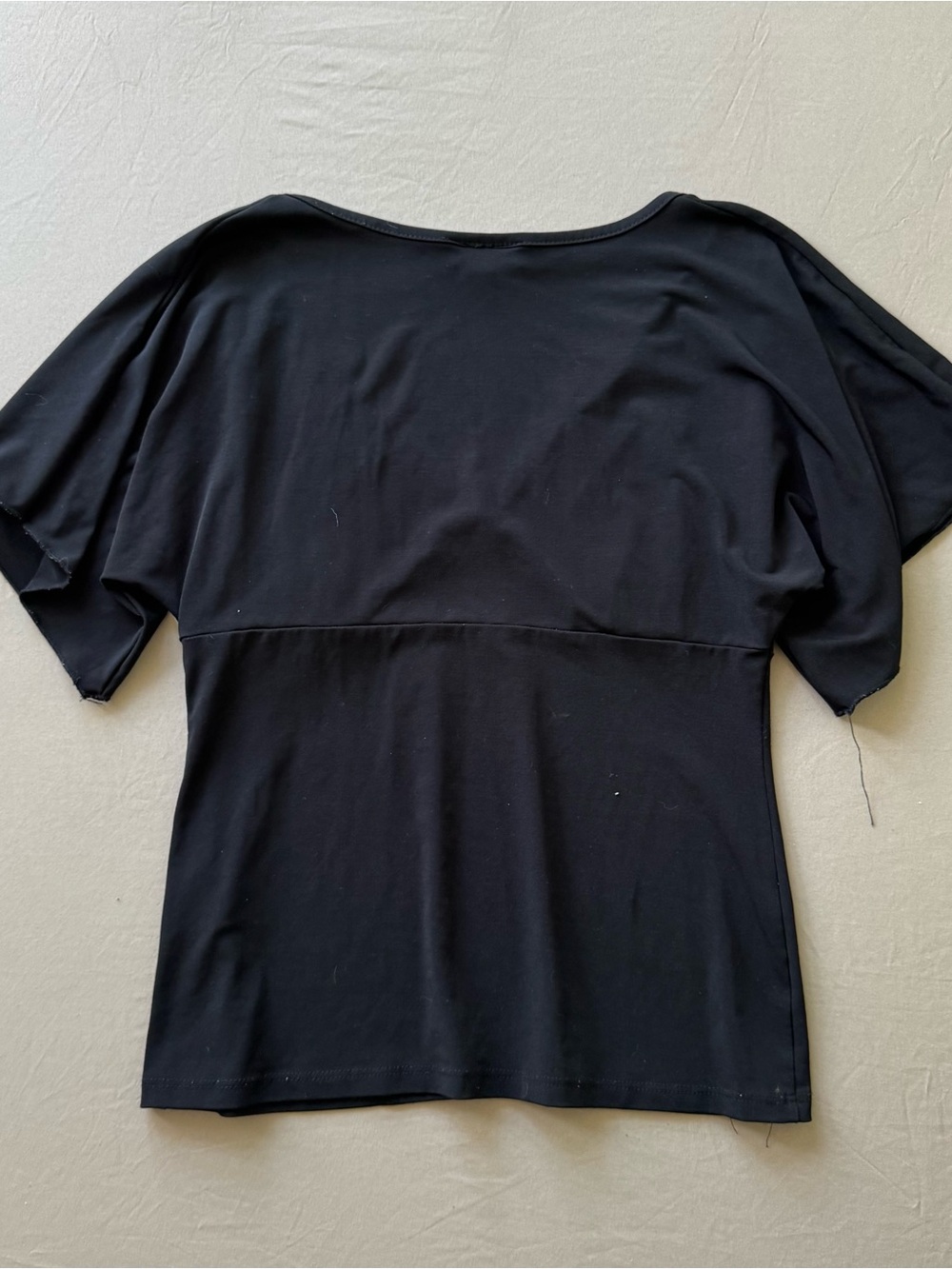 Vintage AGB V-Neck Batwing Top - Picture 7 of 7